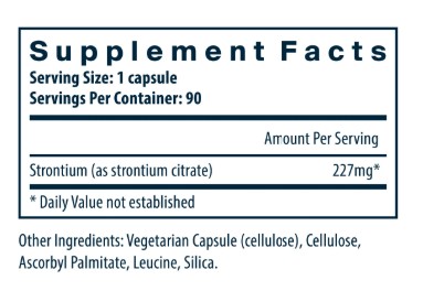 Strontium Citrate